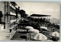 Sotschi Sochi 1964 Foto AK Schwimmbad Strand