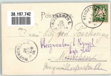 84524 W8265 Neuötting 1898 - Adelskorrespondenz