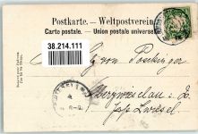 Szene aus der Märchenoper mit Hexe von Engelbert Humperdinck Adelskorrespondenz Hänsel und Gretel 1900