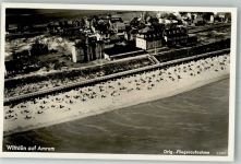 25946 W2278 Wittdün , Amrum 1939 Foto AK Fliegeraufnahme von Ort und Strand