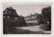 Herrnhut mit Schwesternhaus gelaufen von 1929. Gute Erhaltung.