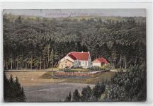 Stuhlsatzenhaus, Post Scheidt gelaufen. leichte Abschürfungen, leicht fleckig, sonst gut erhalten