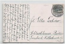 Stuhlsatzenhaus, Post Scheidt gelaufen. leichte Abschürfungen, leicht fleckig, sonst gut erhalten