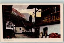 82491 W8104 Untergrainau - Kirche Viehwagen