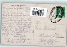 53639 W5330 Drachenfels Künstlerkarte Rhein Dampfer Fischerboot Bahnpoststempel