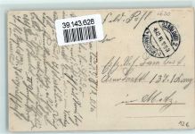 66740 W6630 Saarlouis 1916 - Französische Straße Geschäft M. Schloss Geschäft E. Mees