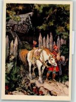 Märchen Russland 1956 Künstlerkarte