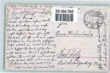 sign. Baumgartner P. Zigarre Bauernstube Tracht AK Zigarre 1913 Gebrauchsspuren