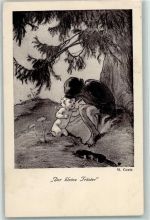 Der kleine Tröster - Engel Verlag J. Henke Nr. 251 AK Goetz, M 1932