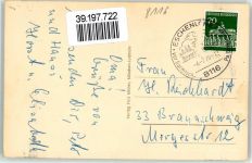 82438 W8116 Eschenlohe , Loisach - Kirche mit Hohe Kiste