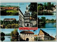 37412 W3420 Herzberg am Harz - Schloßturm Jues-See Hotel Deutscher Kaiser Schwimmbad