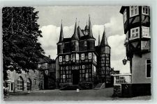 35066 W3558 Frankenberg Eder Gebrauchsspuren Rathaus