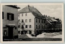 09619 O9215 Sayda - Winter Rathaus Hotel Löwe