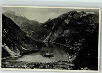 Geiranger - Schiff Fjord