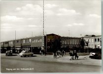 84513 W8266 Töging a. Inn Foto AK Volksschule II Oldtimer