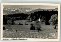 83646 W8170 Wackersberg b Bad Tölz Foto AK Pestkapelle Benediktenwand