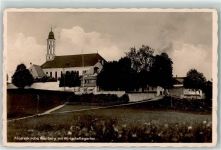 83679 W8179 Reutberg , Kloster Foto AK Wirtschaftsgarten