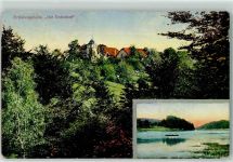 51399 W5093 Burscheid , Rheinl 1914 Gebrauchsspuren Dohm Erholungsheim Gut Dohmhof