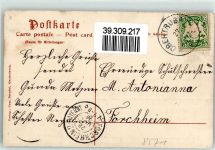 91286 W8571 Obertrubach 1906 Gebrauchsspuren Fachwerk-Bauernhof