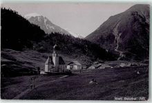 6458 Vent - Kirche Berge Schnee