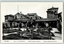 Toledo - Jardin et maison du Greco