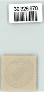 01558 O8280 Großenhain , Sachs Siegelmarke K.S. Amtsgericht Grossenhain