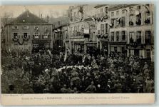 57340 Morhange Mörchingen - Entree des Francais le Compliment des petites Lorraines au General Passaga