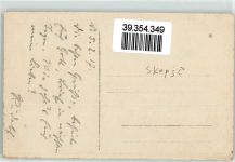 Skopje Uskub 1917 - Tracht Ort handschriftlich