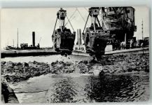 Schließen des Deich`s den Helder Wieringen 28.Mai 1932