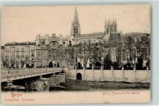 Burgos - Arco y Puente de Sta. Maria