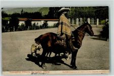 Santiago 1914 - Costumbres Chilenos Hasendo Chileno Ort lt. Stempel