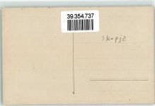 Skopje Uskub - Alter Mann Ort handschriftlich