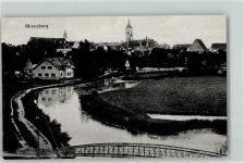 93326 W8423 Abensberg , Hallertau - Kirche St. Barbara Die Abens
