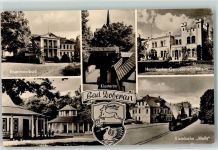 18209 O2560 Bad Doberan - Eisenmoorbad Klostertor Kleinbahn Molly Handwerker-Genossenschaftsheim