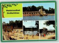 02779 O8802 Großschönau , Sachs - Waldstrandbad Sprungturm Robbenrutsche