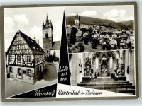 65343 W6228 Rauenthal , Rheingau - Gasthaus Pfarrkirche St. Antonius Kircheninneres