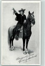 US Mail Pferd Reiter Motiv USA