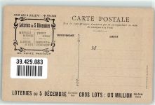 Paris Caisse Generale P.Reynaud Spitzenmacherin Lotterie auf AK