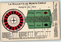 Monte Carlo Regle du Jeu AK Roulette