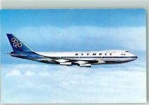 Boeing 747-200B Jumbo Jet Olympic Foto AK