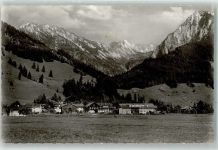 87561 W8980 Reichenbach b Oberstdorf - Entschenkopf Nebelhorn Rubihorn