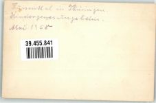 99885 O5806 Luisenthal , Thür Privatfoto KEINE AK Kindergenesungsheim Ort handschriftlich