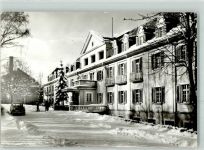 08648 O9932 Bad Brambach - Winter Vogtland-Haus Oldtimer
