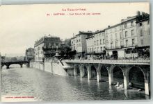 81090 Castres - Les Quais et les Lavoire Grand Bazar Kutsche Waschfrauen Brücke Fabrik