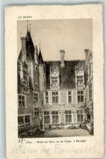 18000 Bourges 1907 - Hotel de Salvi ou de Cujas le Berry