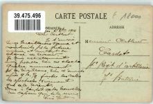 18000 Bourges 1916 - vue prise de l`Usine a Gaz