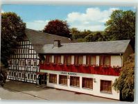 57368 W5940 Saalhausen , Sauerl Foto AK Hotel Haus Ramell