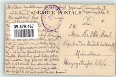 59300 Valenciennes 1915 - Statue de Brennus