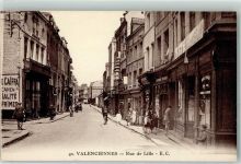 59300 Valenciennes - Rue de Lille Fahrrad Oldtimer
