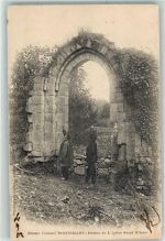 87330 Mortemart 1902 - Reste de l`Egise Saint Hilaire